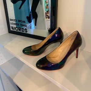 Authentic Black Patent Leather Christian Louboutin
